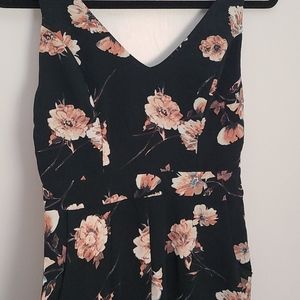 Floral jumpsuit